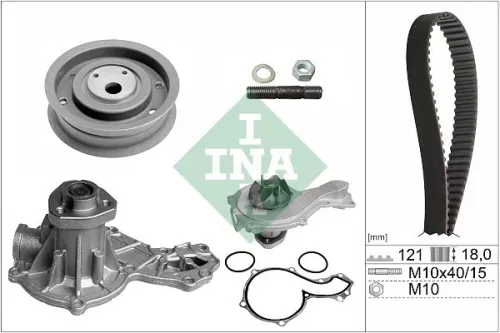 Water Pump & Timing Belt Kit Schaeffler INA 530 0162 30)
