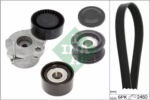 Keilrippenriemen-Set Schaeffler INA 529 0538 10)