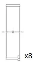 Pleuellager FAI AutoParts BB2035-STD)