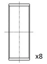 Pleuellager FAI AutoParts BB2056-050)