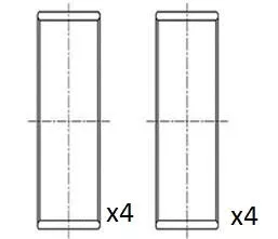 Pleuellager FAI AutoParts BB2068-025)