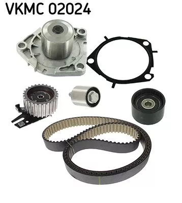 Water Pump & Timing Belt Kit SKF VKMC 02024)