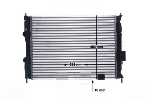 Kühler, Motorkühlung MAHLE CR 15 000S)