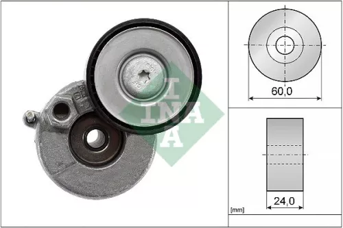 Riemenspanner, Keilrippenriemen Schaeffler INA 534 0728 10)