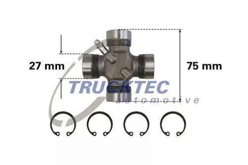 Gelenk, Kardanwelle TRUCKTEC AUTOMOTIVE 02.34.041)