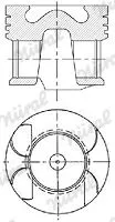 Kolben NÜRAL 87-422400-10)
