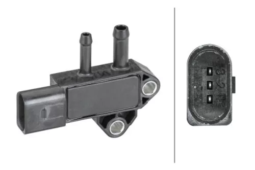 Sensor, Abgasdruck HELLA 6PP 009 409-361)