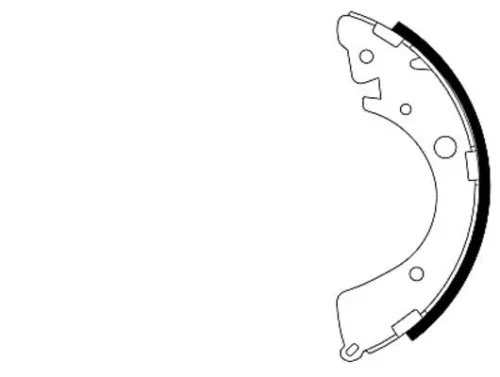 Bremsbackensatz TEXTAR 91039601)