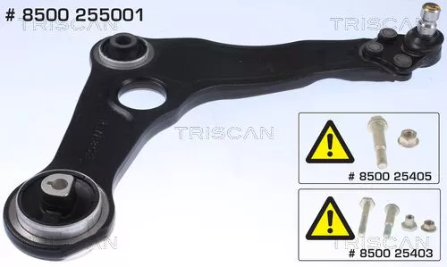 Querlenker/Längslenker, Radaufhängung TRISCAN 8500 255001)