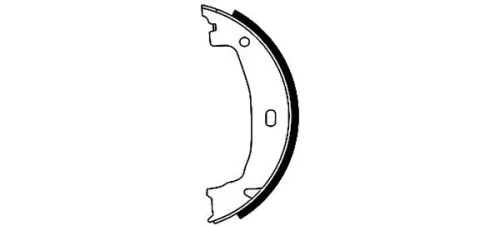 Bremsbackensatz, Feststellbremse TEXTAR 91053300)