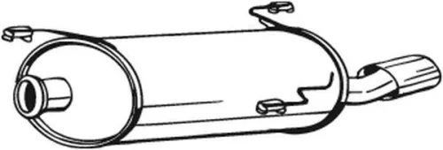Endschalldämpfer BOSAL 190-693)