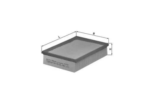 Luftfilter KNECHT LX 343)