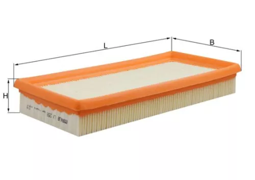 Luftfilter KNECHT LX 259)