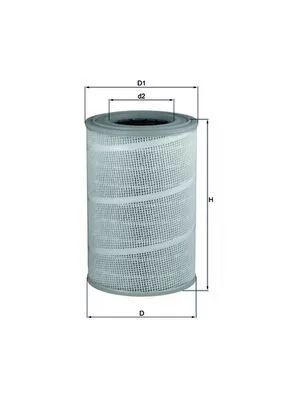 Luftfilter KNECHT LX 713)