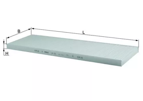Kabinenluftfilter KNECHT LA 123)