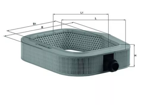 Luftfilter KNECHT LX 990)
