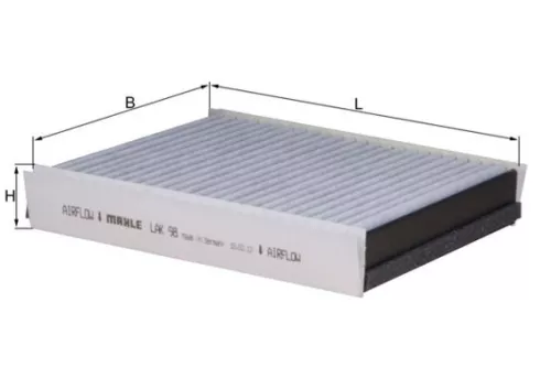 Kabinenluftfilter KNECHT LAK 96)