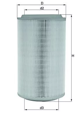 Luftfilter KNECHT LX 913)