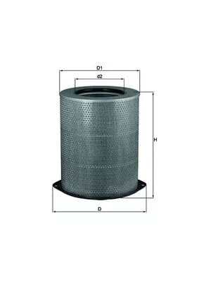 Luftfilter KNECHT LX 832)