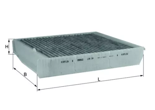 Kabinenluftfilter KNECHT LAK 54)