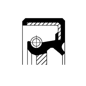 Wellendichtung, Automatikgetriebe CORTECO 19016565B)