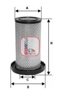 Luftfilter SOFIMA S 3540 A)