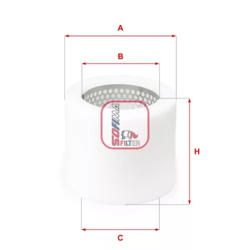 Luftfilter SOFIMA S 9780 A)