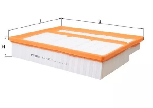 Luftfilter KNECHT LX 439/1)