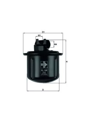 Fuel Filter KNECHT KL 108)