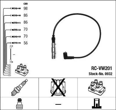 Zündkabelsatz NGK 0932)