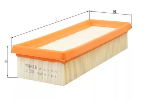 Luftfilter KNECHT LX 580)