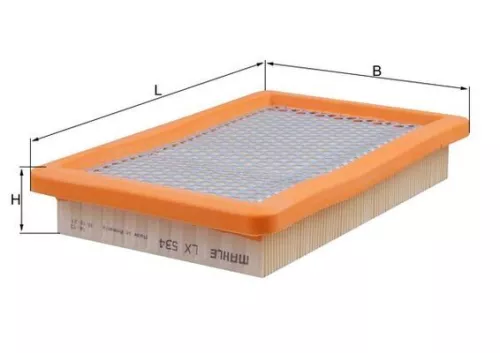 Luftfilter KNECHT LX 534)