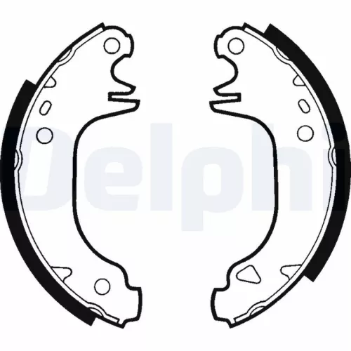 Bremsbackensatz DELPHI LS1610)