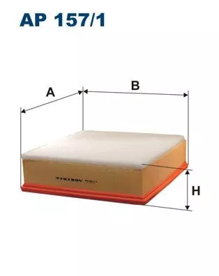 Luftfilter FILTRON AP 157/1)