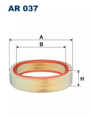 Luftfilter FILTRON AR 037)