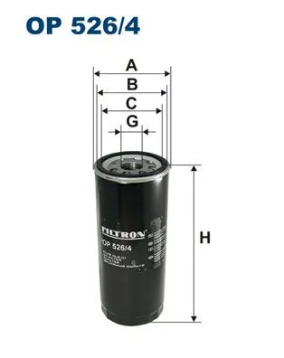 Ölfilter FILTRON OP 526/4)