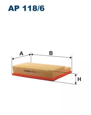 Luftfilter FILTRON AP 118/6)