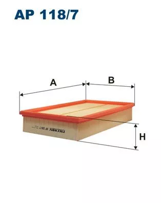 Luftfilter FILTRON AP 118/7)