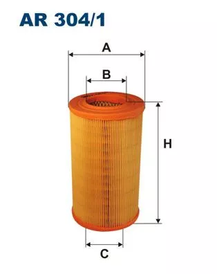 Luftfilter FILTRON AR 304/1)