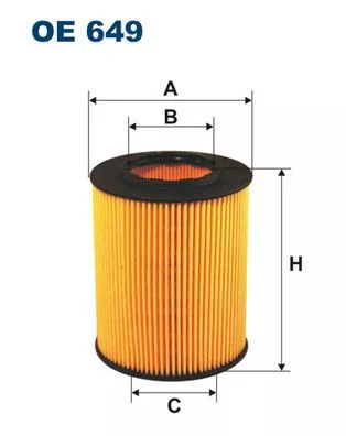 Ölfilter FILTRON OE 649)