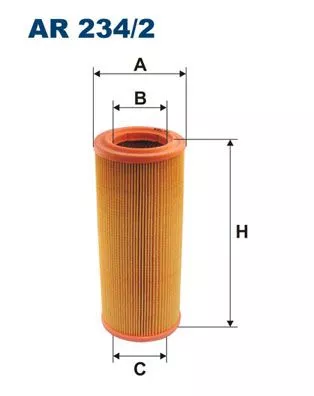 Luftfilter FILTRON AR 234/2)
