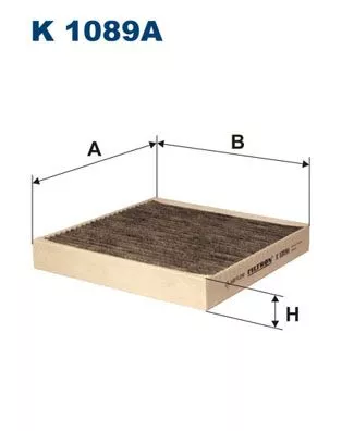 Kabinenluftfilter FILTRON K 1089A)
