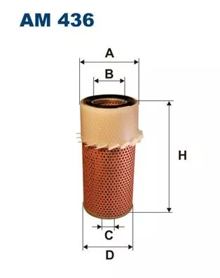 Air Filter FILTRON AM 436)