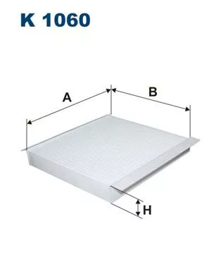 Kabinenluftfilter FILTRON K 1060)