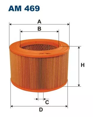 Luftfilter FILTRON AM 469)