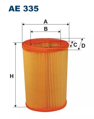 Luftfilter FILTRON AE 335)