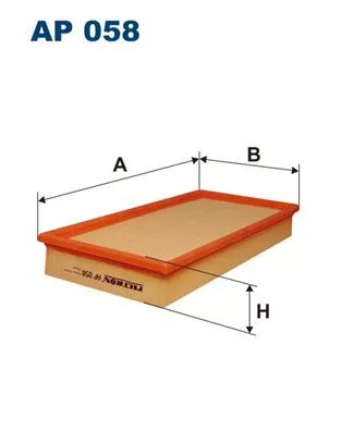 Luftfilter FILTRON AP 058)