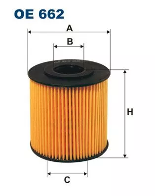 Oil Filter FILTRON OE 662)