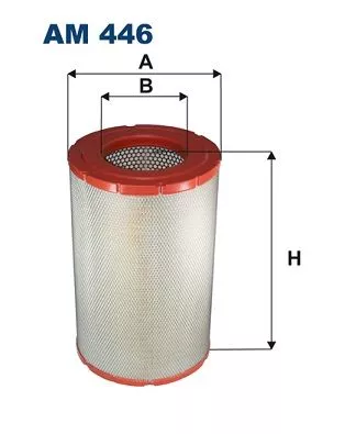 Luftfilter FILTRON AM 446)