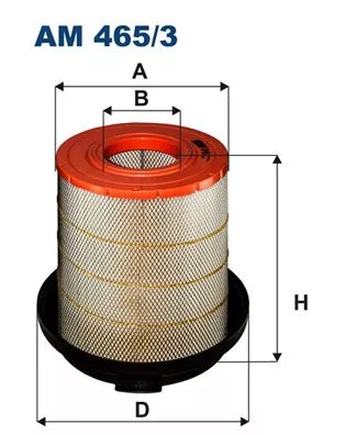 Luftfilter FILTRON AM 465/3)